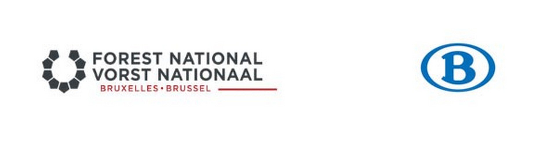 VORST NATIONAAL EN NMBS LANCEREN BRAVO! TICKET - Logo Vorst Nationaal