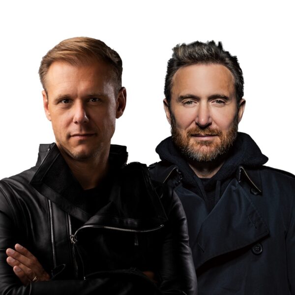 Armin van Buuren (links) en David Guetta (rechts)