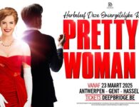 Helle Van Der heyden Pretty Woman rode jurk