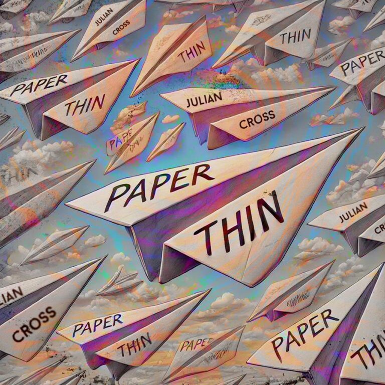 Julian Cross werkt samen voor ‘Paper Thin’