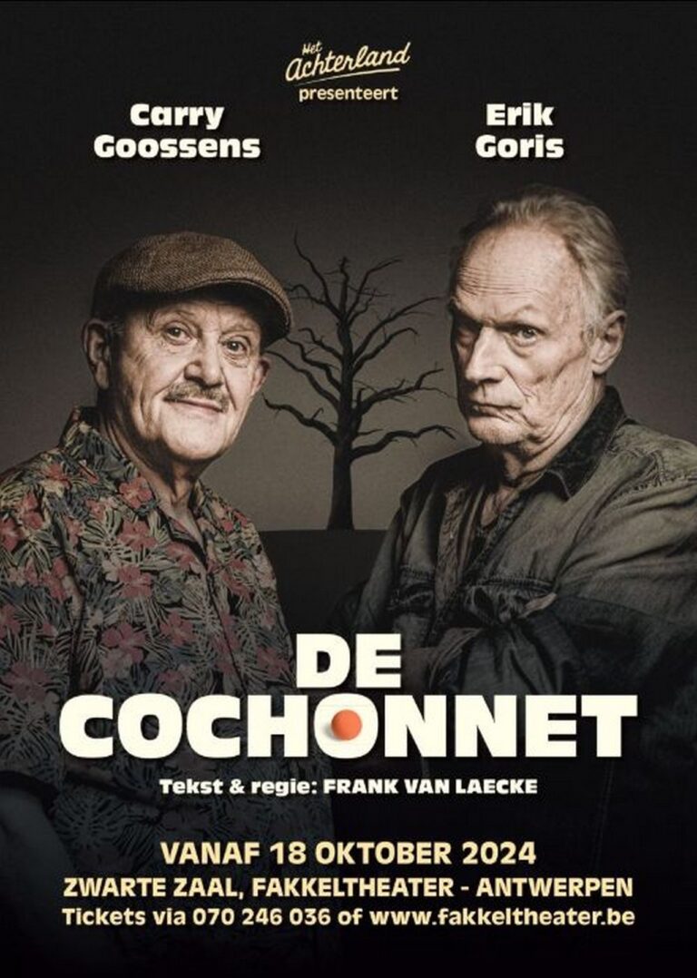 Erik Goris en Carry Goosens repeteren voor “De Cochonnet”.