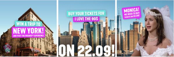 I Love The 90's reis New-York