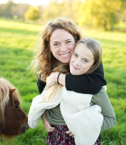 Stephanie en Elara Planckaert