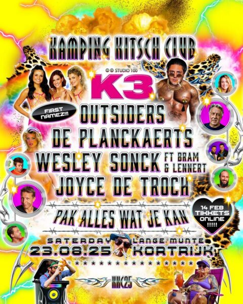 Affiche Kamping Kitch Club 2025