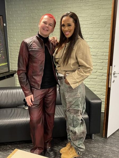 Glennis Grace met Red Sebastian